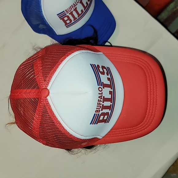 2 Buffalo Bills hats. NFL. Trucker-style snap backs. BRAND NEW. - Picture 11 of 12